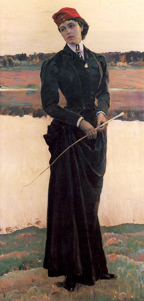 Portrait of Olga Nesterova, The Artist